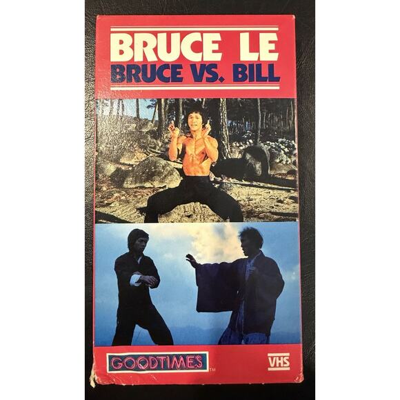 Bruce Vs. Bill VHS 1986 Bruce Le Bill Louie Ma Cheung Angela Yu Ching Kung-Fu R - Picture 1 of 3